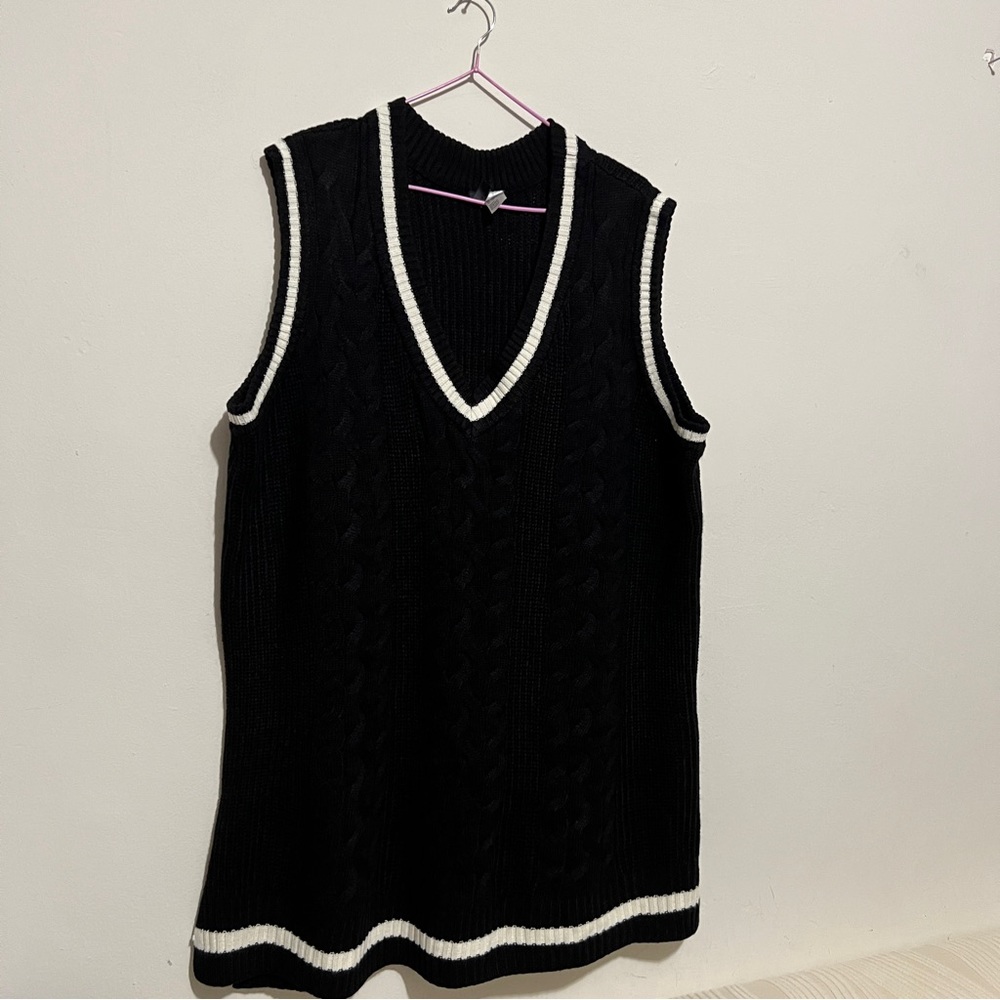Sweater Dress Sweater Vest